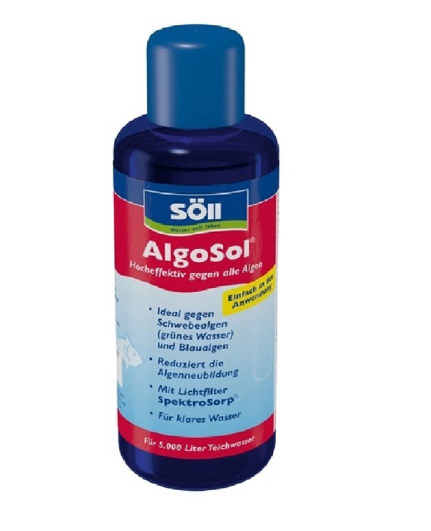 SÖLL Algenbekämpfung Söll AlgoSol Aquaristik - Für klares Wasser 250 ml