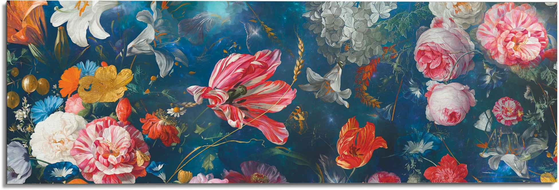St) Blumen Blumenwelt Reinders! - - Blumen Wandbild Wandbild Farbenfroh (1 Pflanzen,