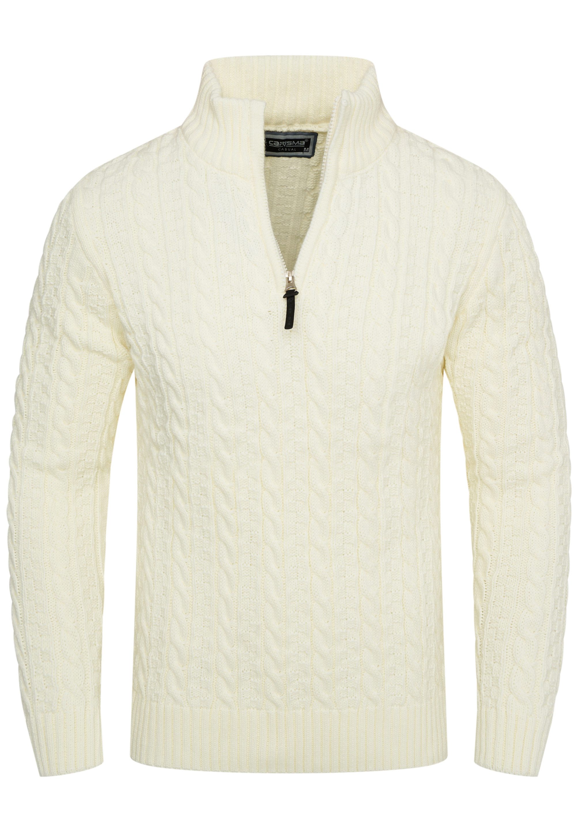 CARISMA Strickpullover CRKILIS mit Zopfmuster günstig online kaufen