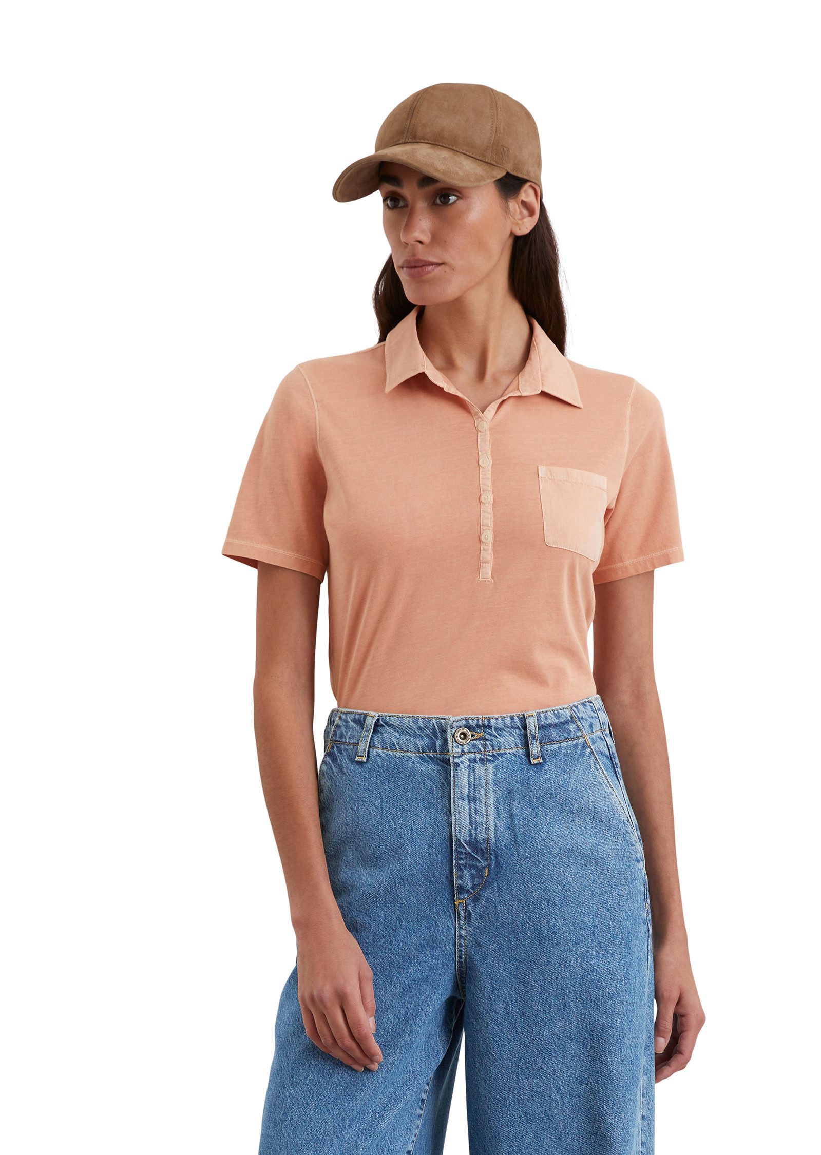 Marc OPolo Poloshirt "mit Material-Mix-Details" günstig online kaufen