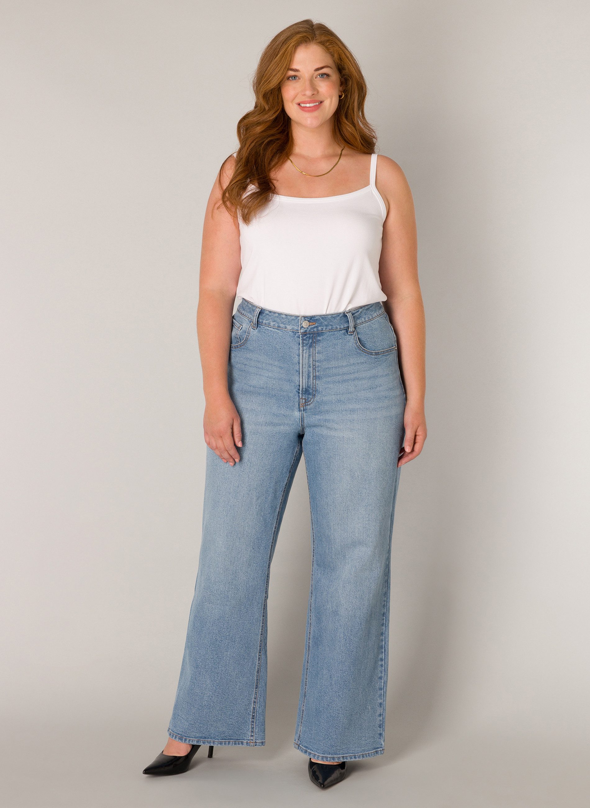 Base Level Curvy Weite Jeans in großen Größen