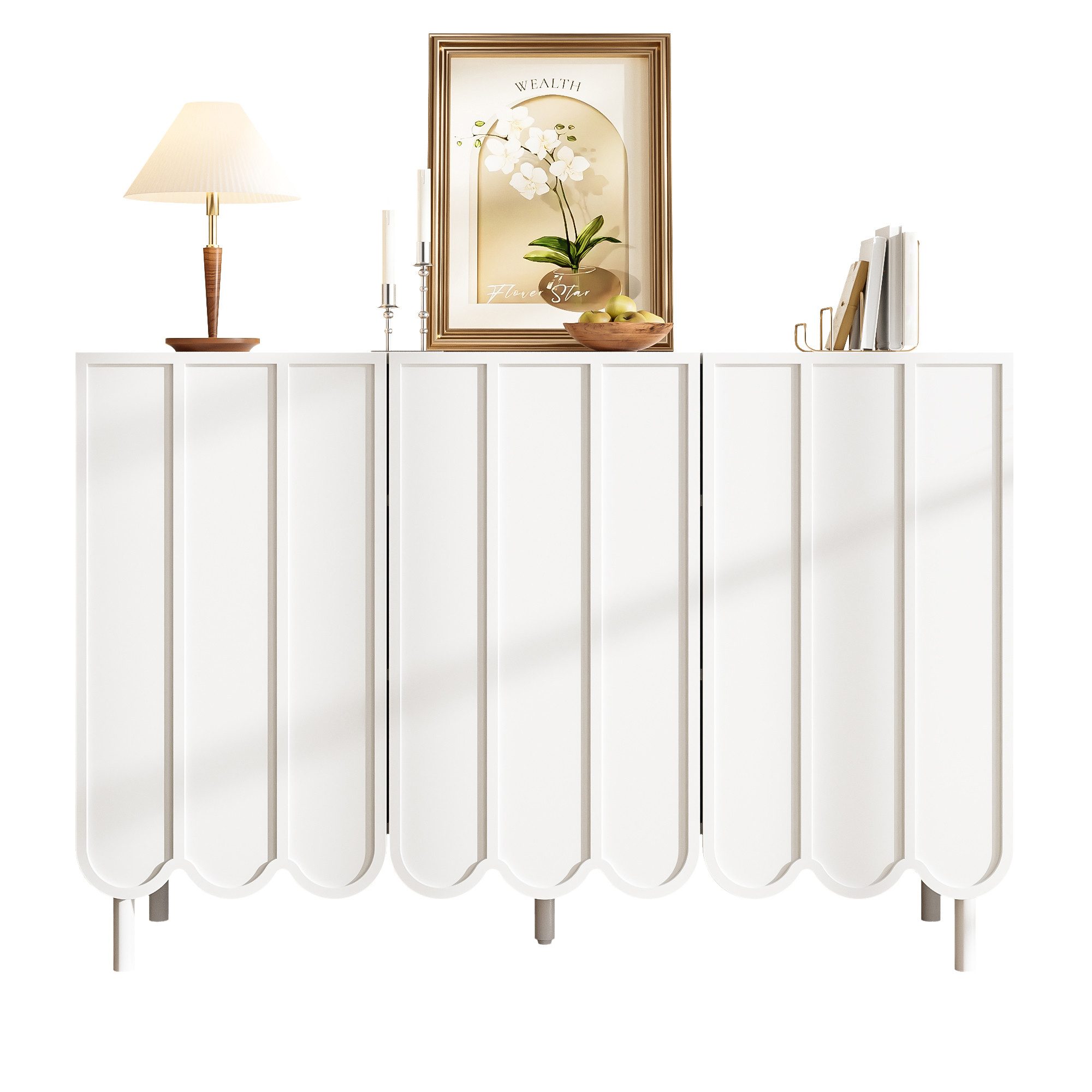 MODFU Sideboard Rebound-Öffnungssystem (Kommode, Buffetschrank, 1 günstig online kaufen