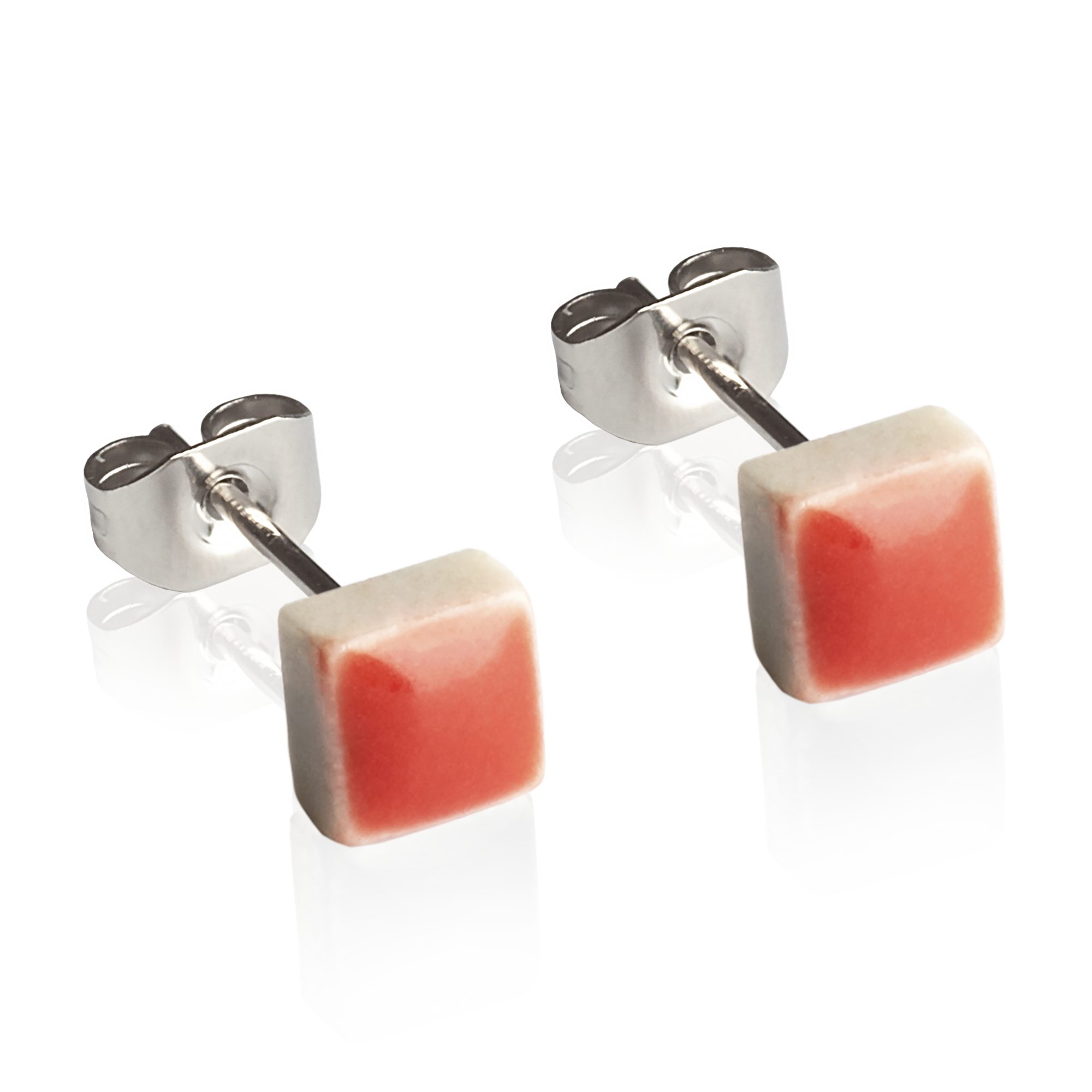 ALEXASCHA Paar Ohrstecker Minimalistische Keramik Stecker günstig online kaufen