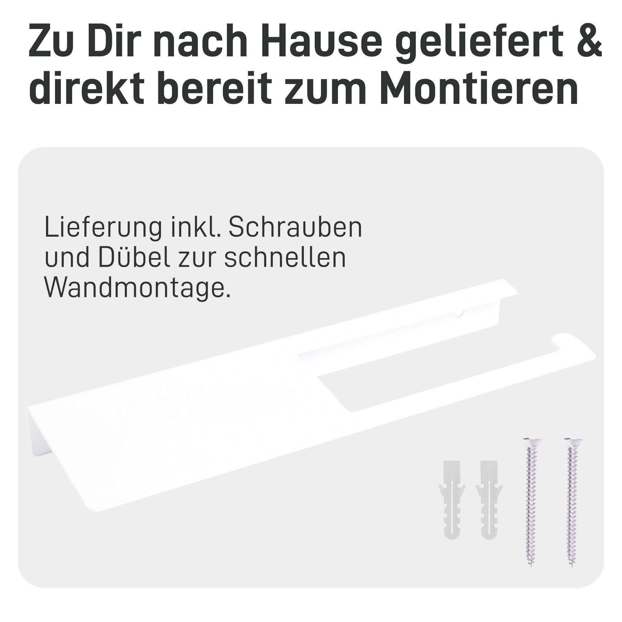 Natural Goods Berlin Toilettenpapierhalter KLEAN, mit Ablage, WC-Halterung, günstig online kaufen