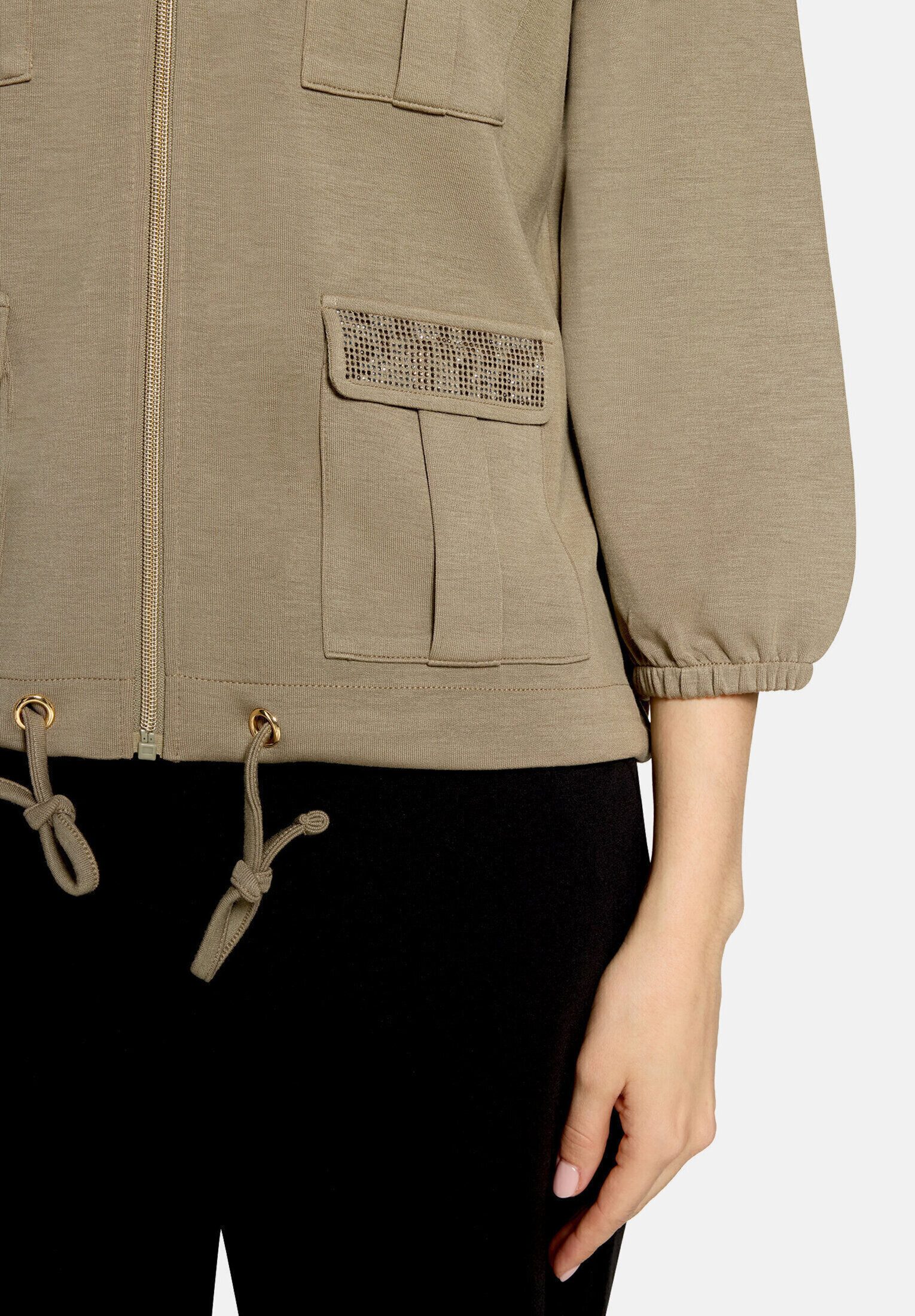Betty Barclay Sweatjacke Damen mit Kapuze – Bild 5 von 5