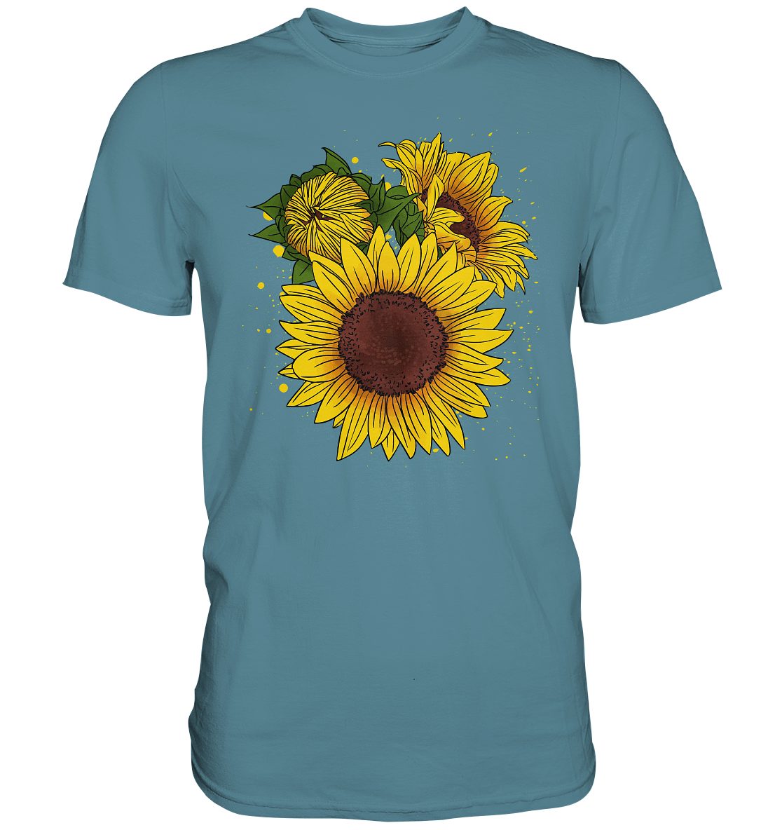 T-Shirt Sonnenblumen Shirt Garten Geschenk Gärtner