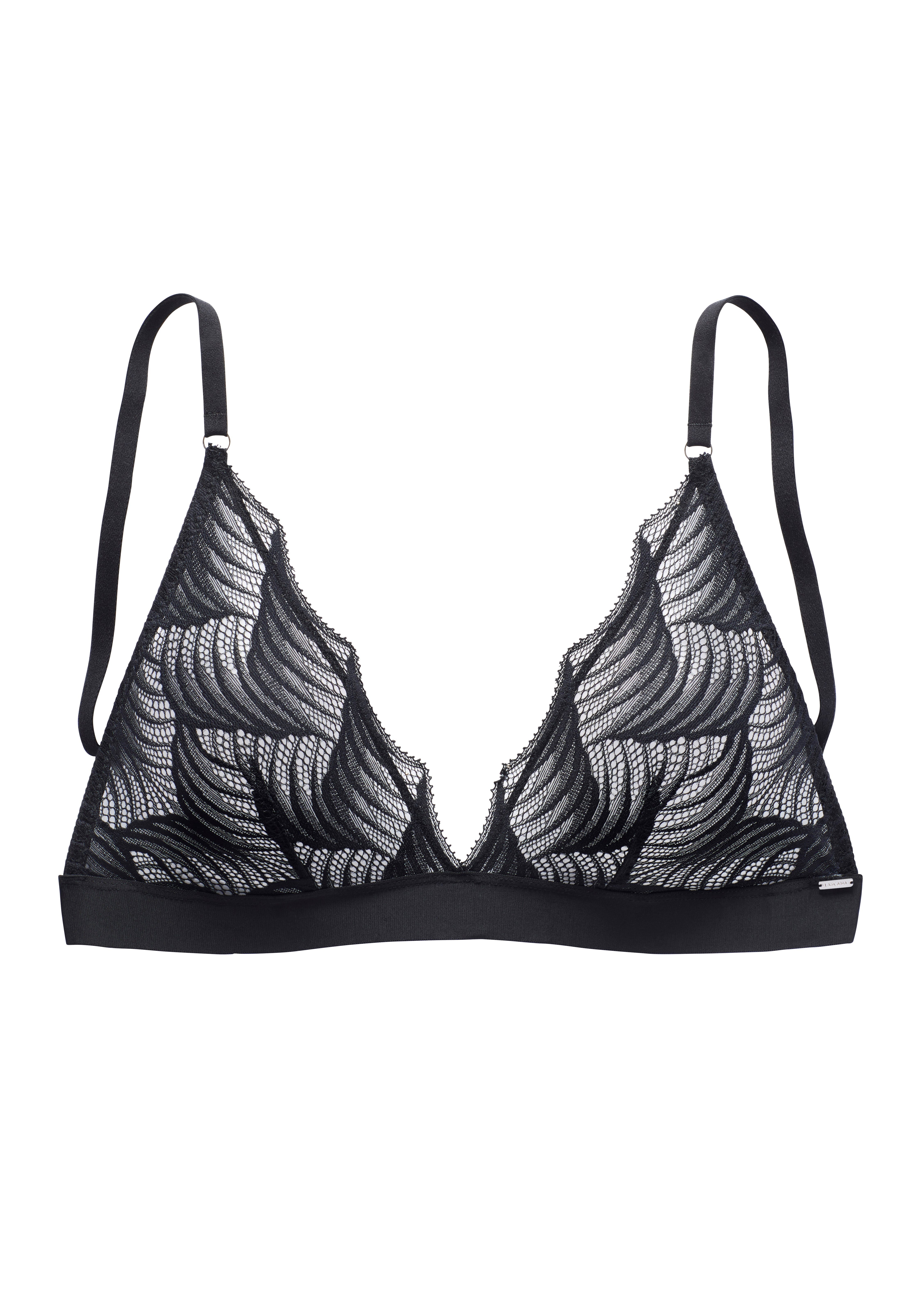 LASCANA Bralette Marla ohne Bügel aus einzigartiger Spitze, Dessous. Reduzierter Preis € 19,99. Unverbindliche Preisempfehlung € 29,99