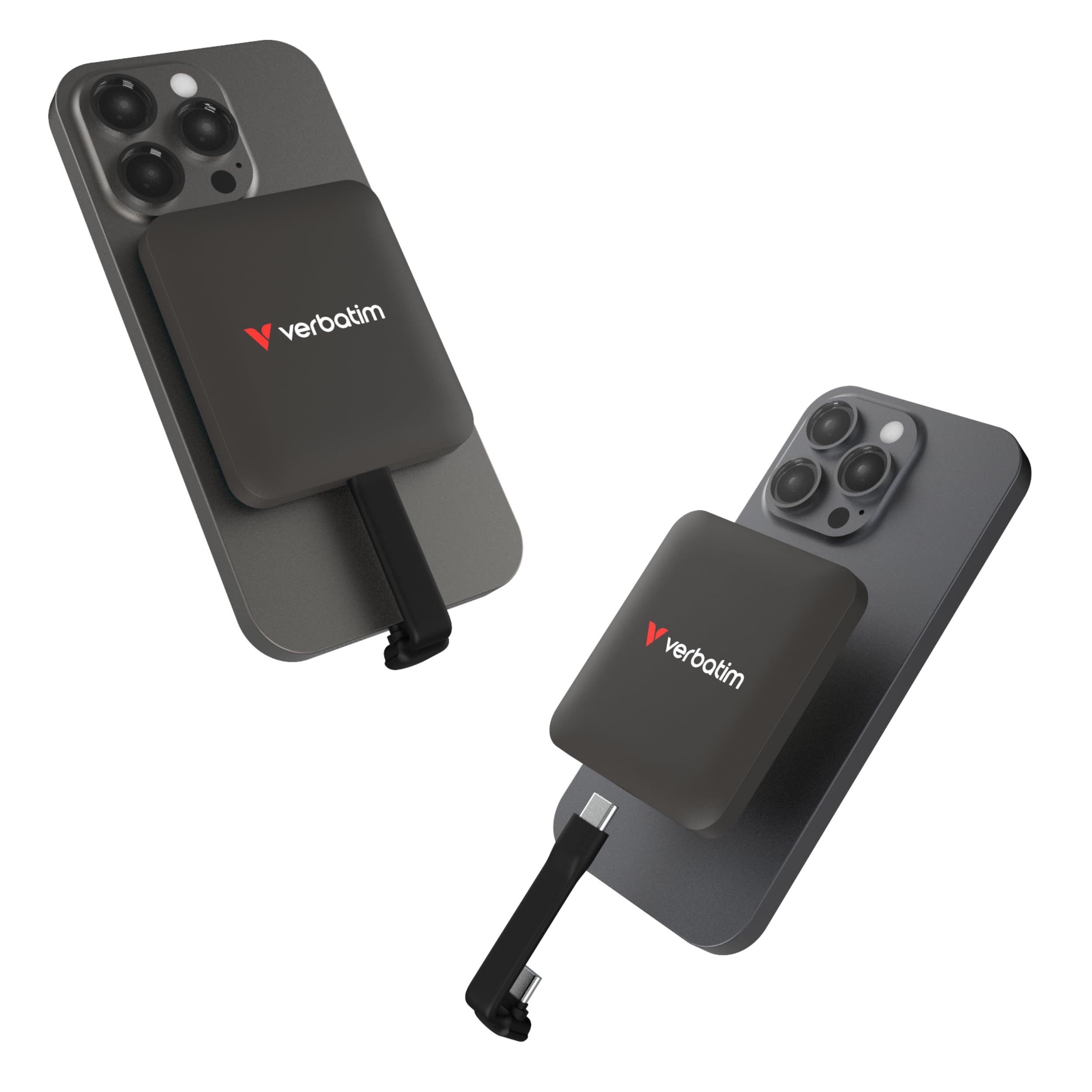 Verbatim Verbatim VER SnapBack SSD 1TB Mocha HDD-Festplatte, 1TB Portable SSD mit robustem Design