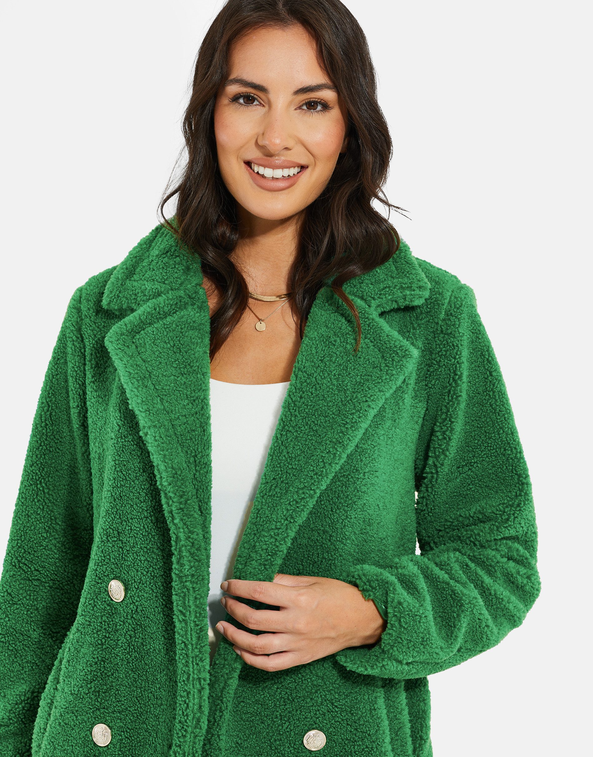 Threadbare Outdoorjacke (1-St) mit Knöpfen