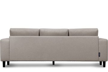 Konsimo 3-Sitzer ALIO Sofa 3 Personen, Massivholzbeine, zeitloses Design