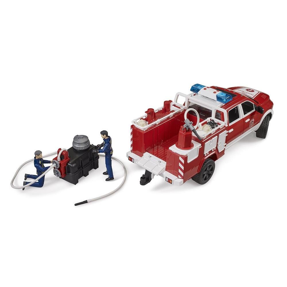 Bruder® Spielzeug-Feuerwehr 02544 (Feuerwehreinsatzwagen, Modul, Sound mit Light Einsatzfahrzeug, 1-tlg), RAM Jahren ab 2500, und 4