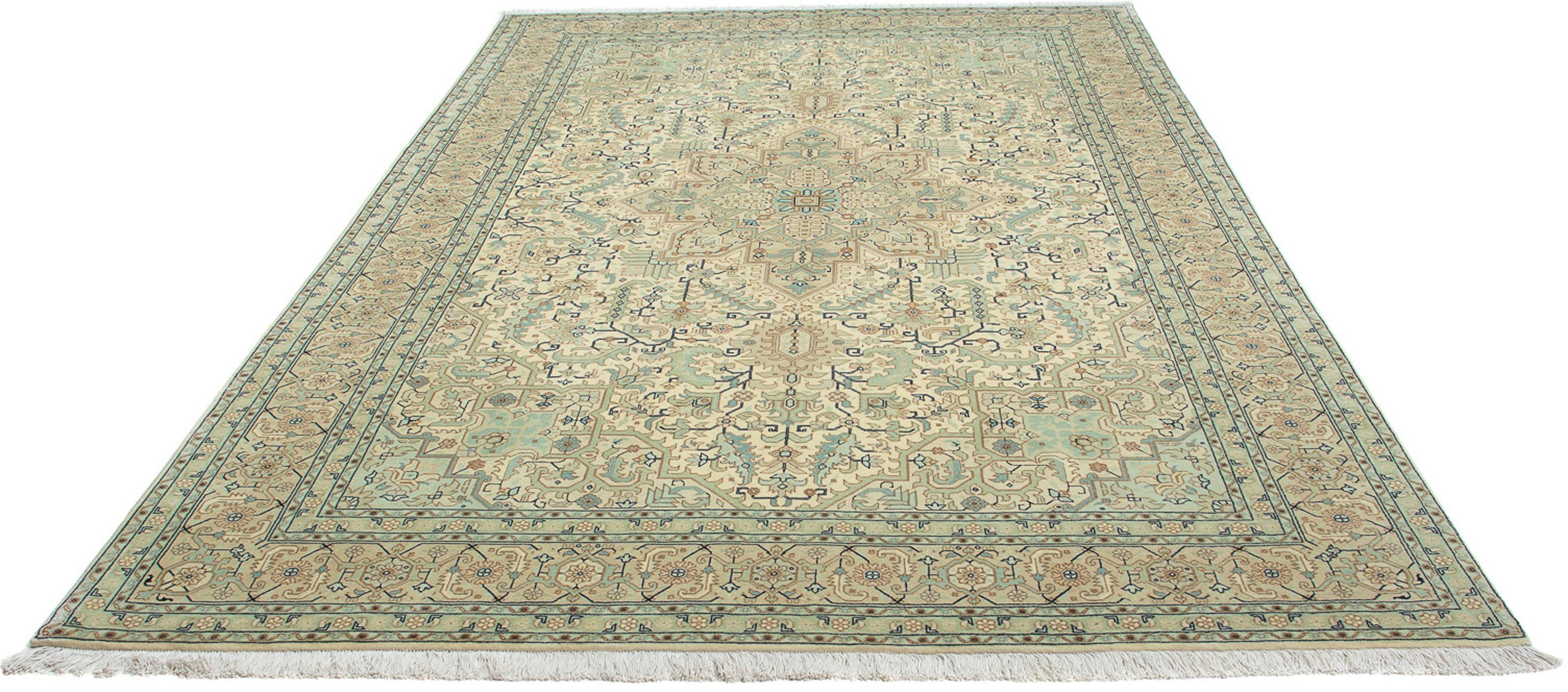 Orientteppich Perser - Täbriz - Royal - 298 x 203 cm - mehrfarbig, morgenland, rechteckig, Höhe: 7 mm, Wohnzimmer, Handgeknüpft, Einzelstück mit Zertifikat