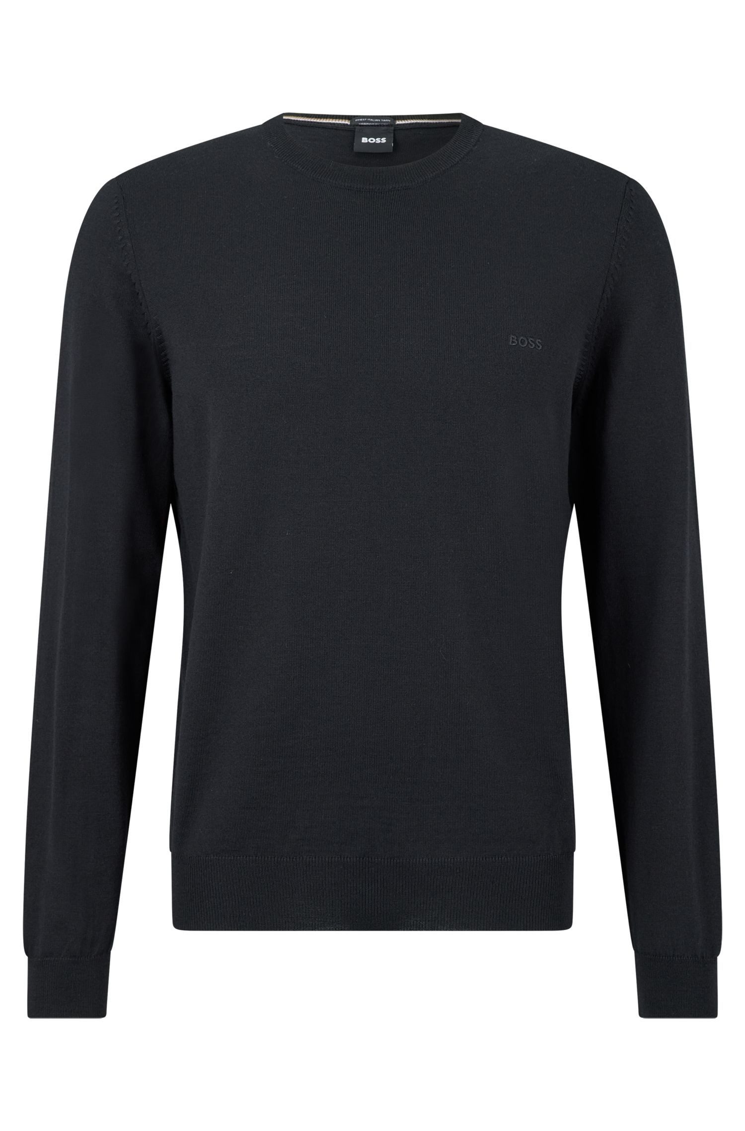 BOSS Rundhalspullover günstig online kaufen