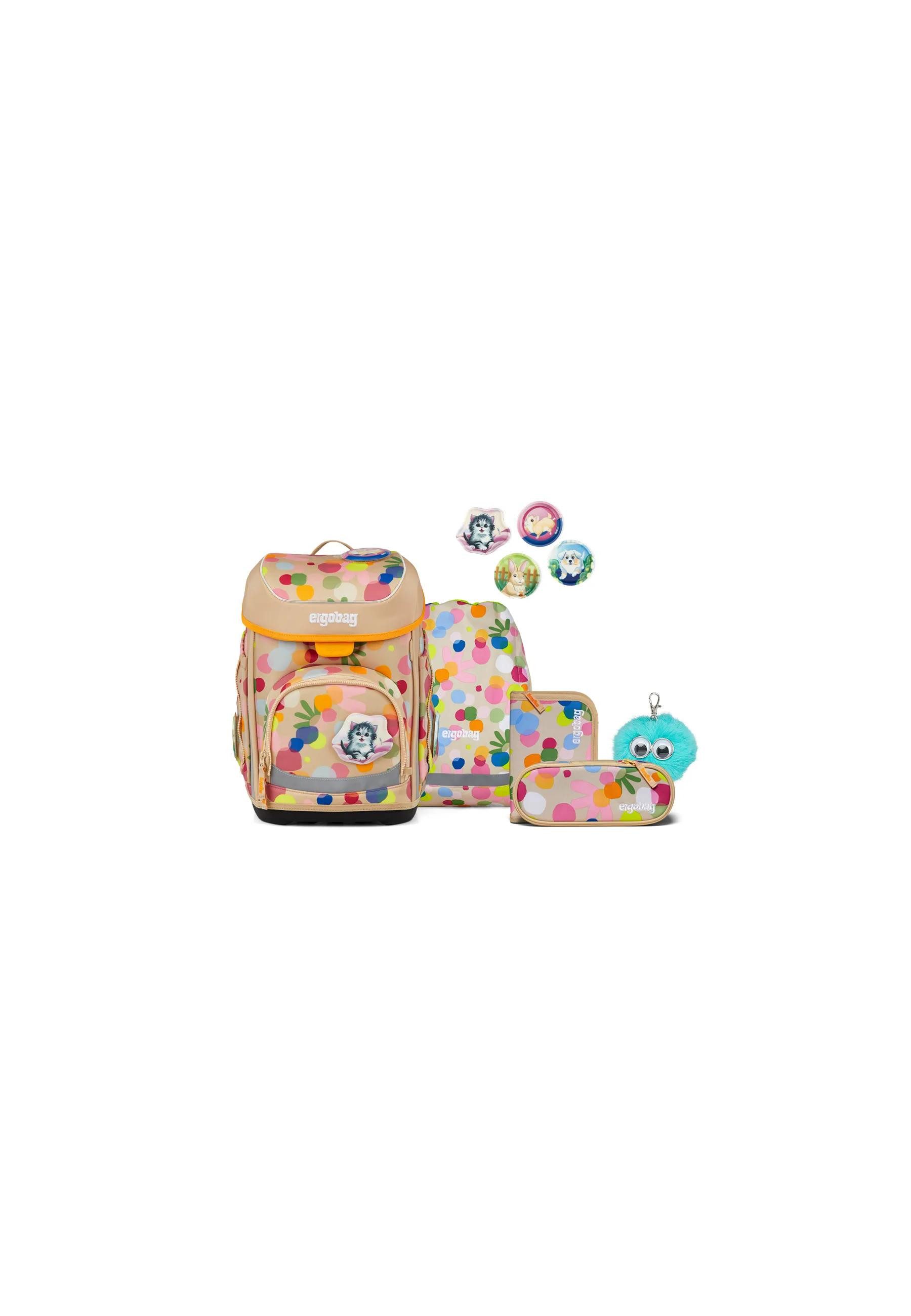 ergobag Schulranzen cubo Bundle Set . (6-tlg., 6-teiliges Set)