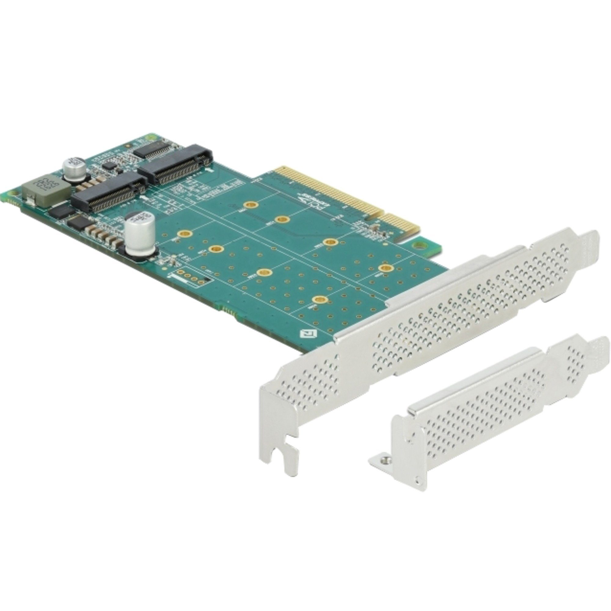 DeLOCK PCI Express x8 Karte zu 2 x intern NVMe M.2 Mainboard