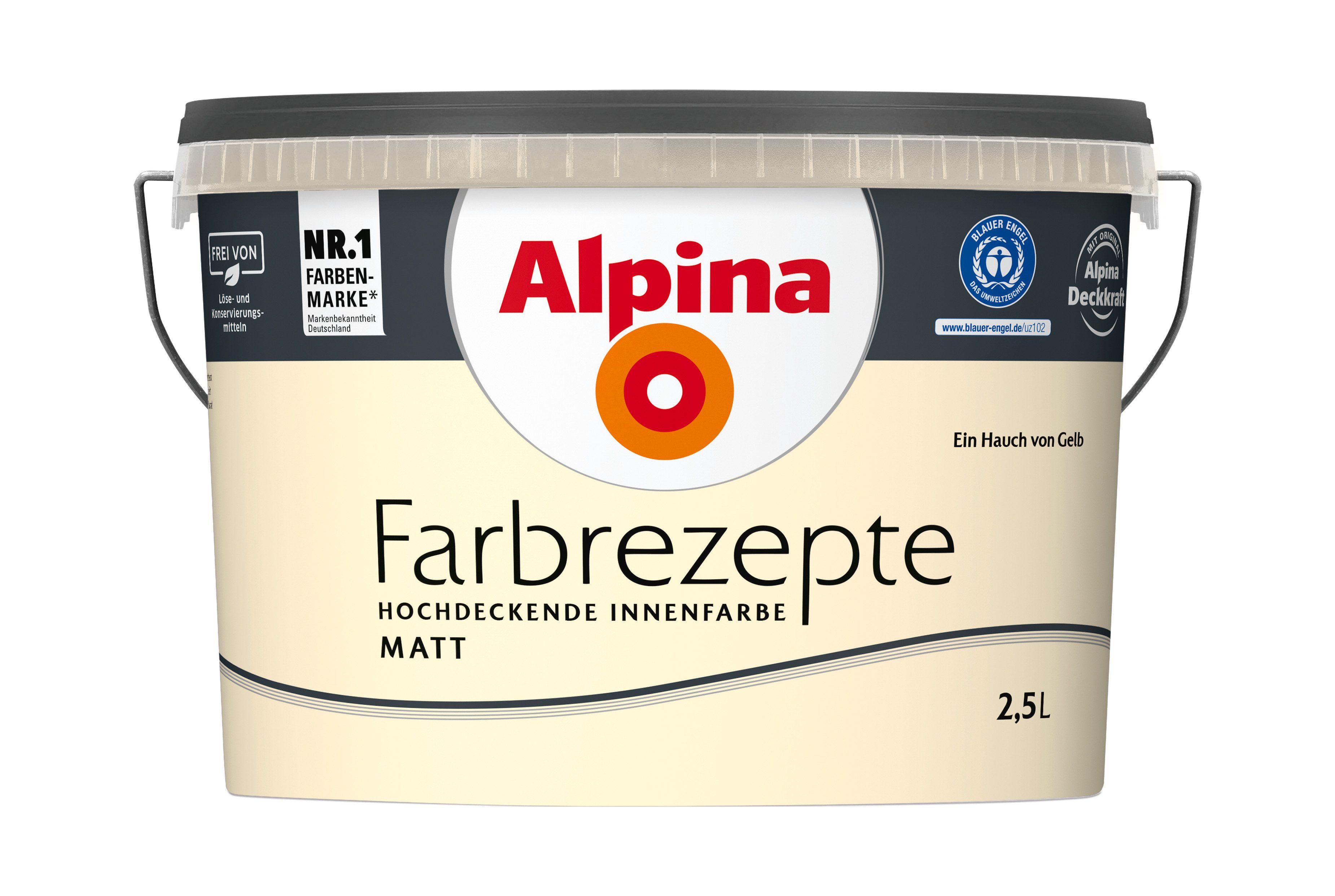 Alpina Wandfarbe Alpina Farbrezepte: einfach gut gelaunt - Grün-, Rosa- & Lilatöne