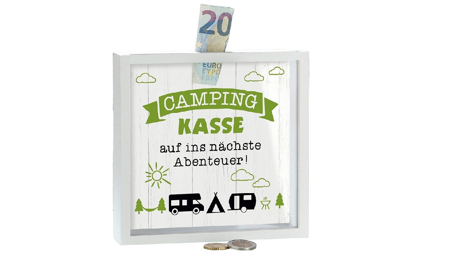 GILDE Spardose Spardose Camping Kasse günstig online kaufen