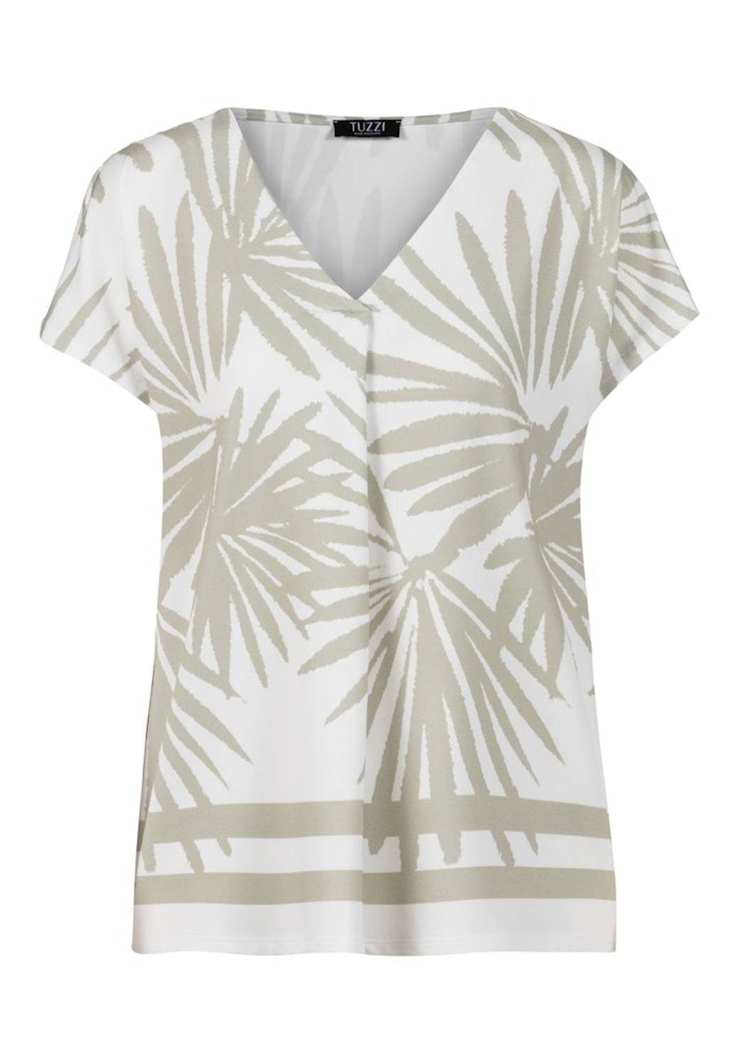 TUZZI T-Shirt S61415402 V-Ausschnitt