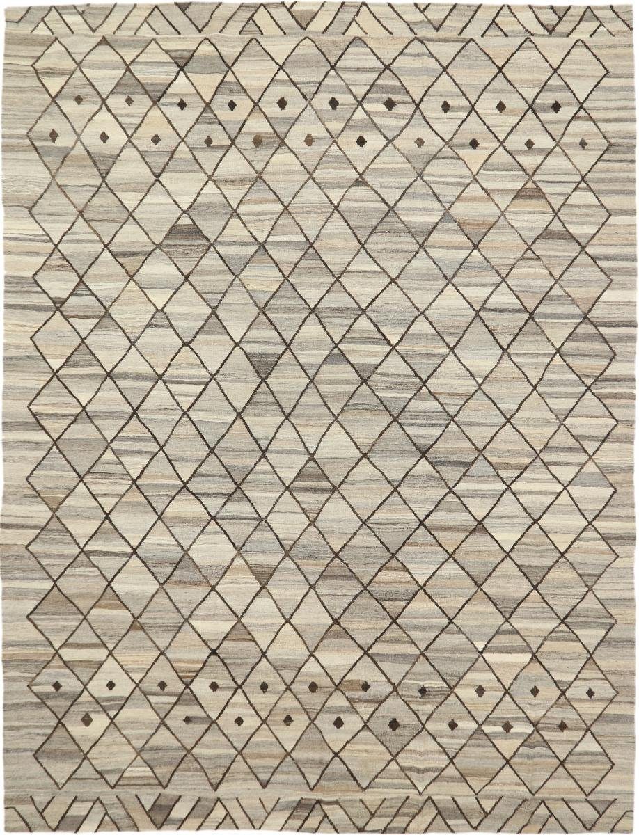 Orientteppich, 3 Handgewebter 297x396 mm Orientteppich Berber rechteckig, Moderner Design Trading, Höhe: Nain Kelim