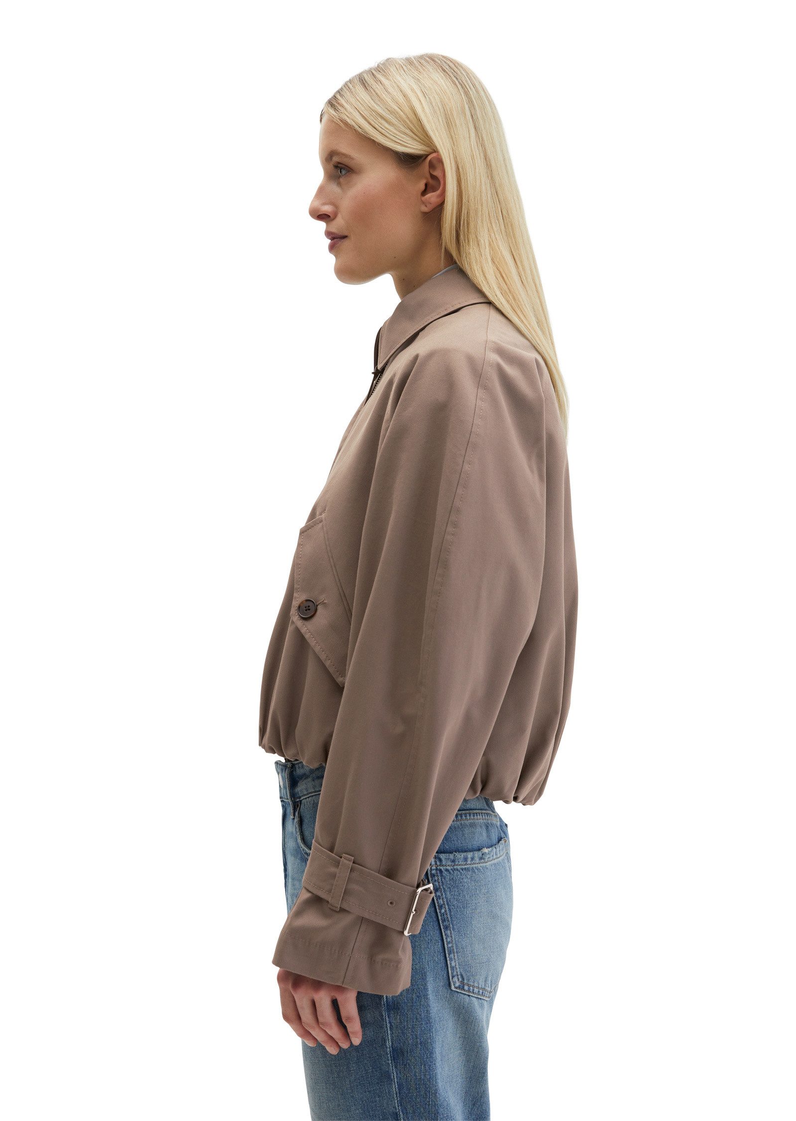 Marc O'Polo Outdoorjacke aus Organic Cotton-Lyocell-Mix
