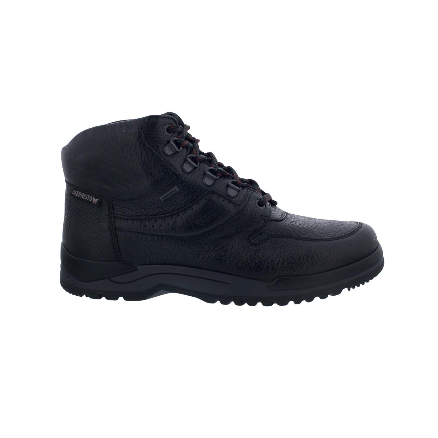 Mephisto Mephisto Clint MT Schnürboot, Mephi-Tex, Glattleder, Black Schnürstiefel