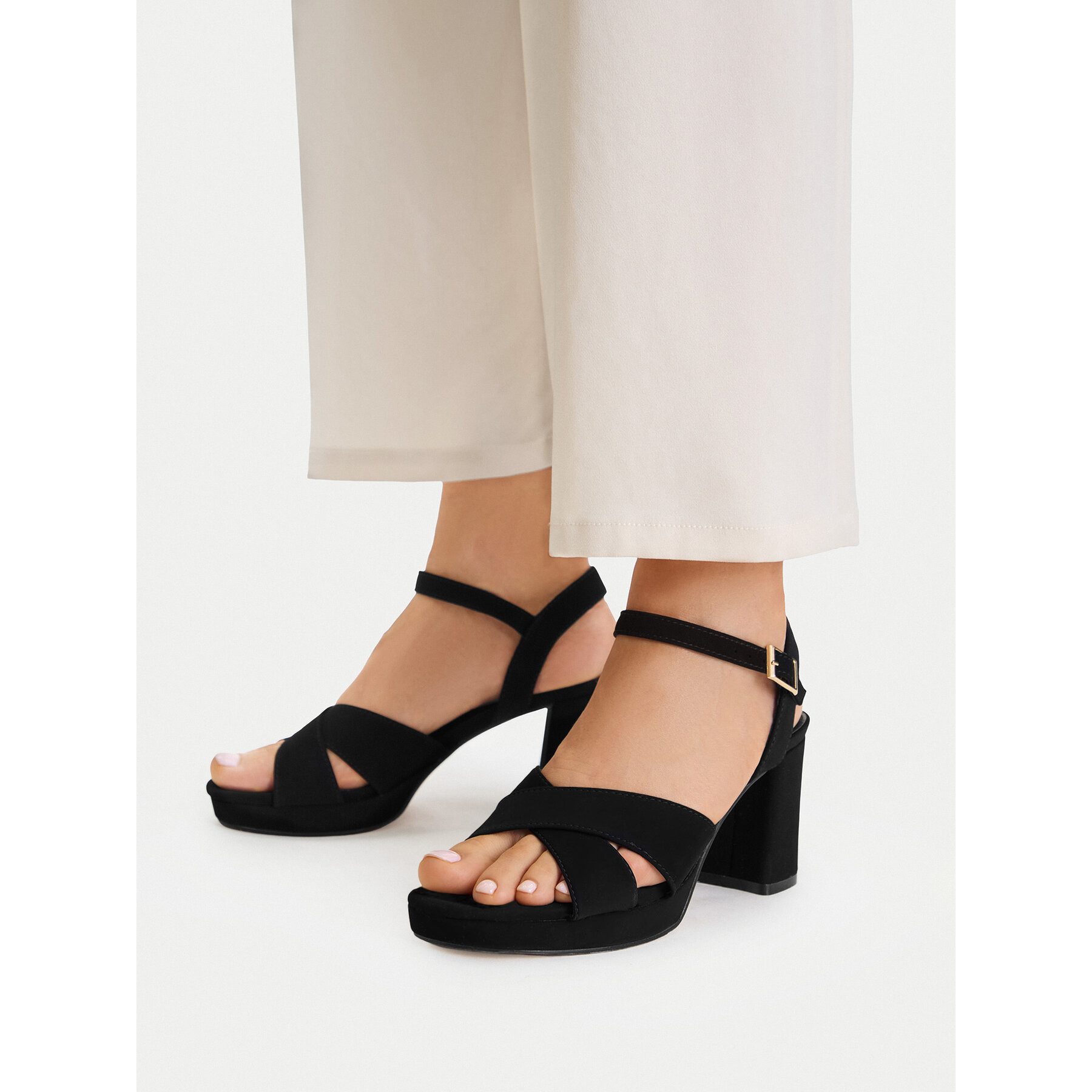 Jenny Jenny Damen Sandalen Schwarz Sandale