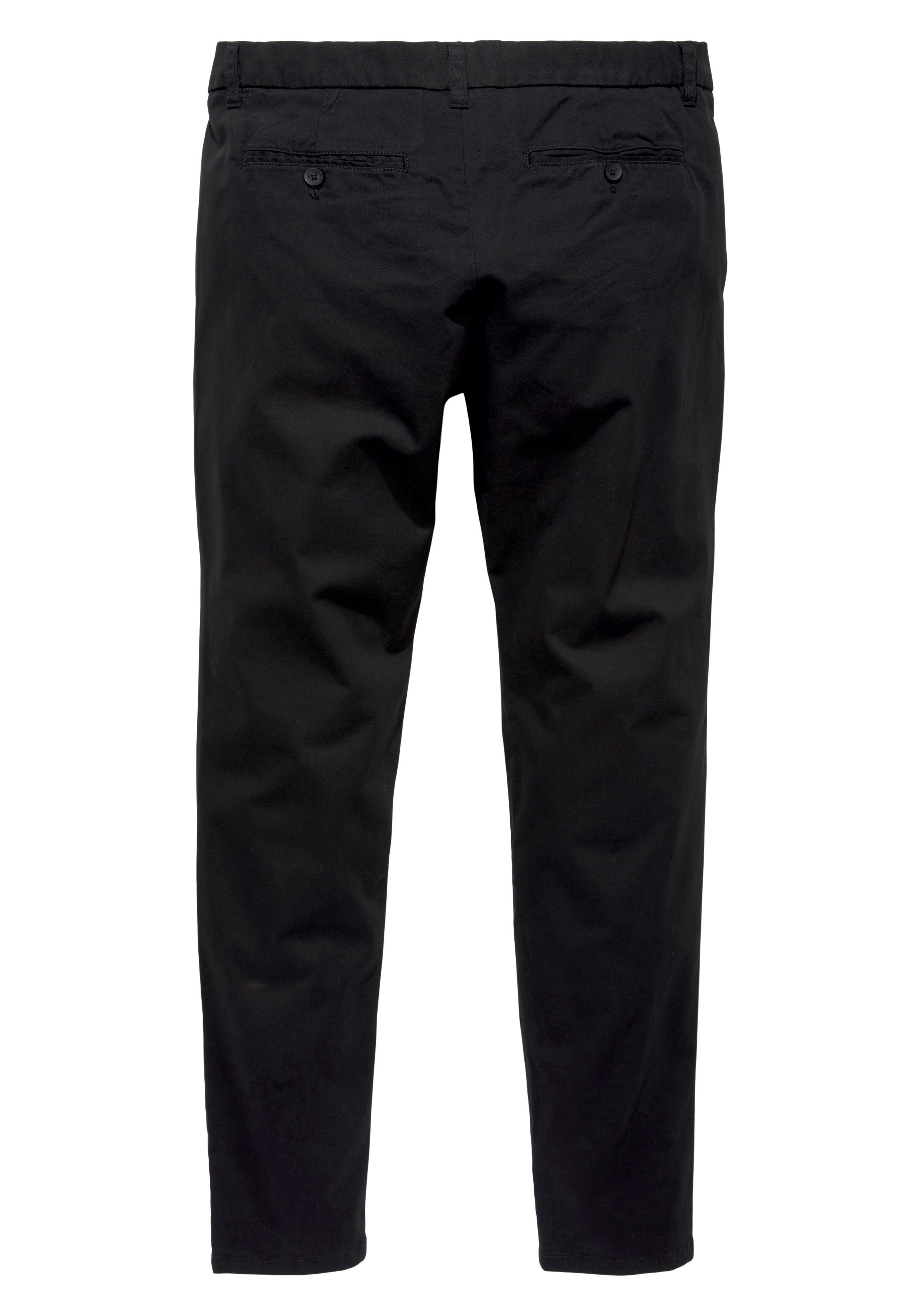 schwarz CHINO PK 6775 Chinohose ONSCAM ONLY & LIFE SONS