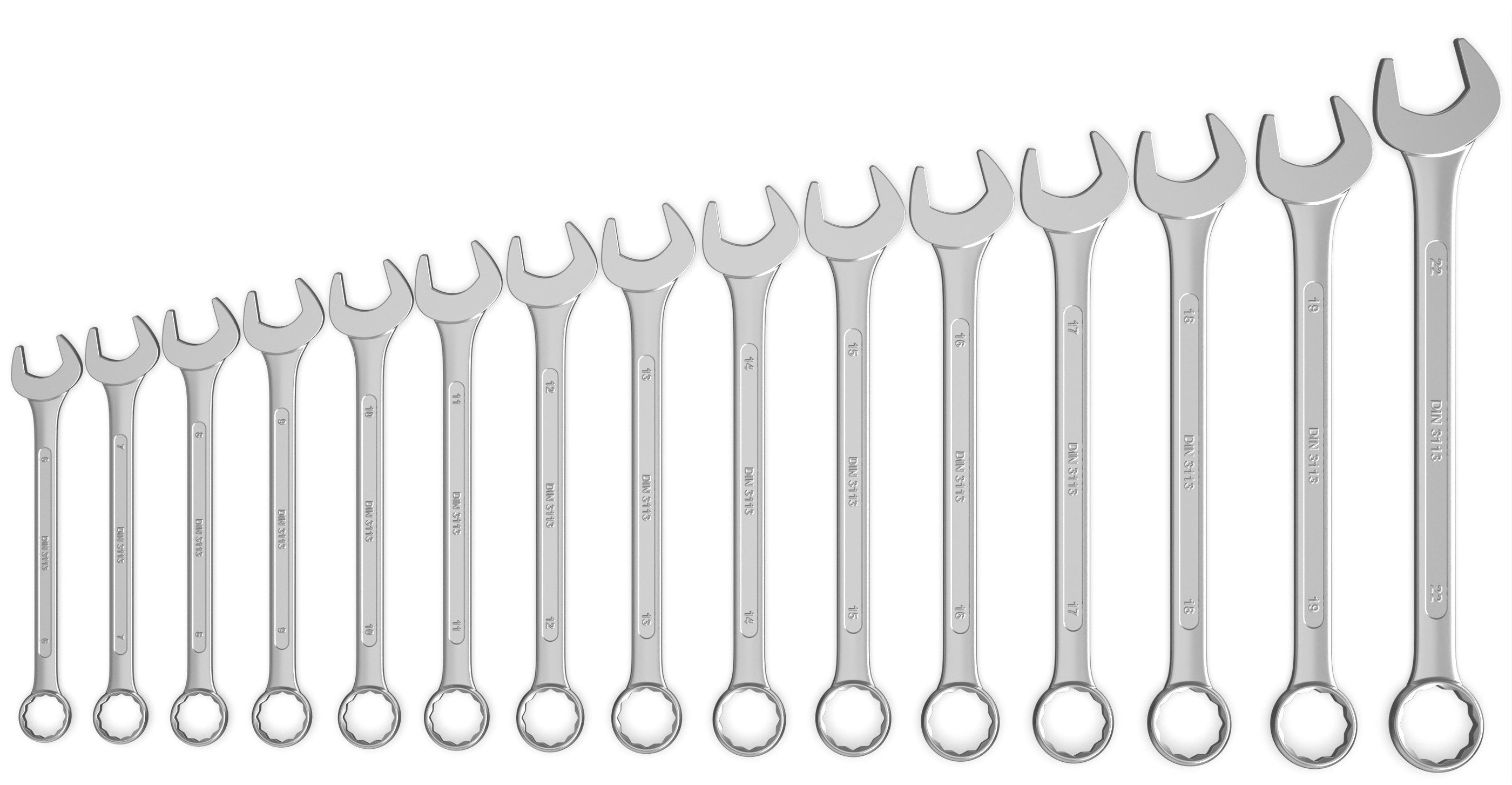 FAMEX Werkzeugset 440-93 Werkzeugkasten PROFESSIONAL, (Werkzeugkiste, 98-tlg., gefüllt, bestückt), Kapazität 24kg, abschließbar, CV-Stahl, Platz für weiteres We – Bild 5 von 5