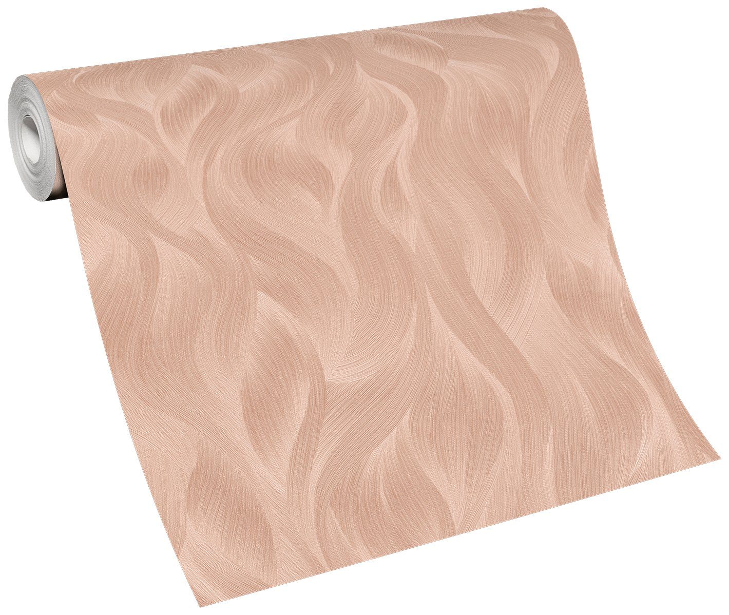 ELLE DECORATION Vliestapete Wellen WAVES, rosa