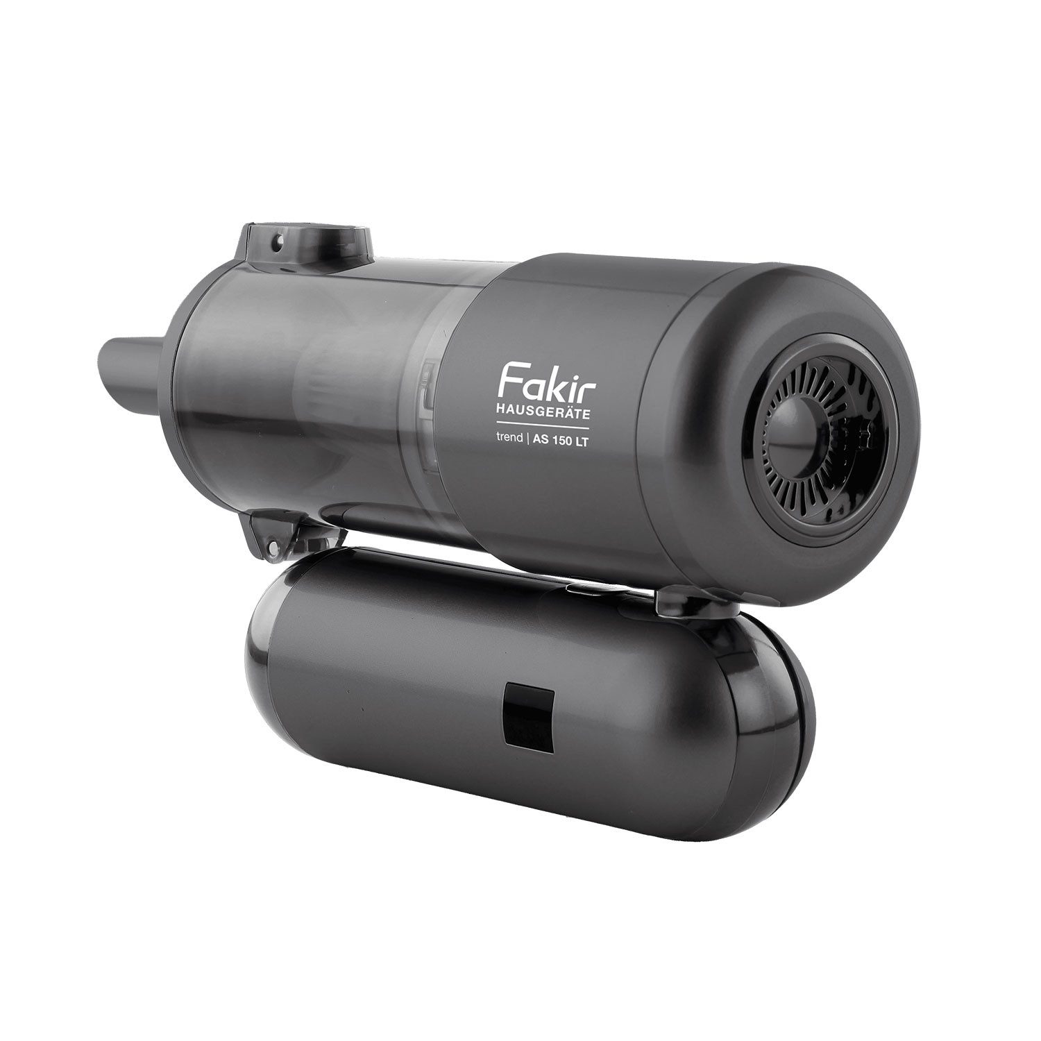 FAKIR Akku-Hand-und Stielstaubsauger trend AS 150 LT Akku-Handstaubsauger, 120 W, geeignet für Tierbesitzer, Ritzen, Allergiker