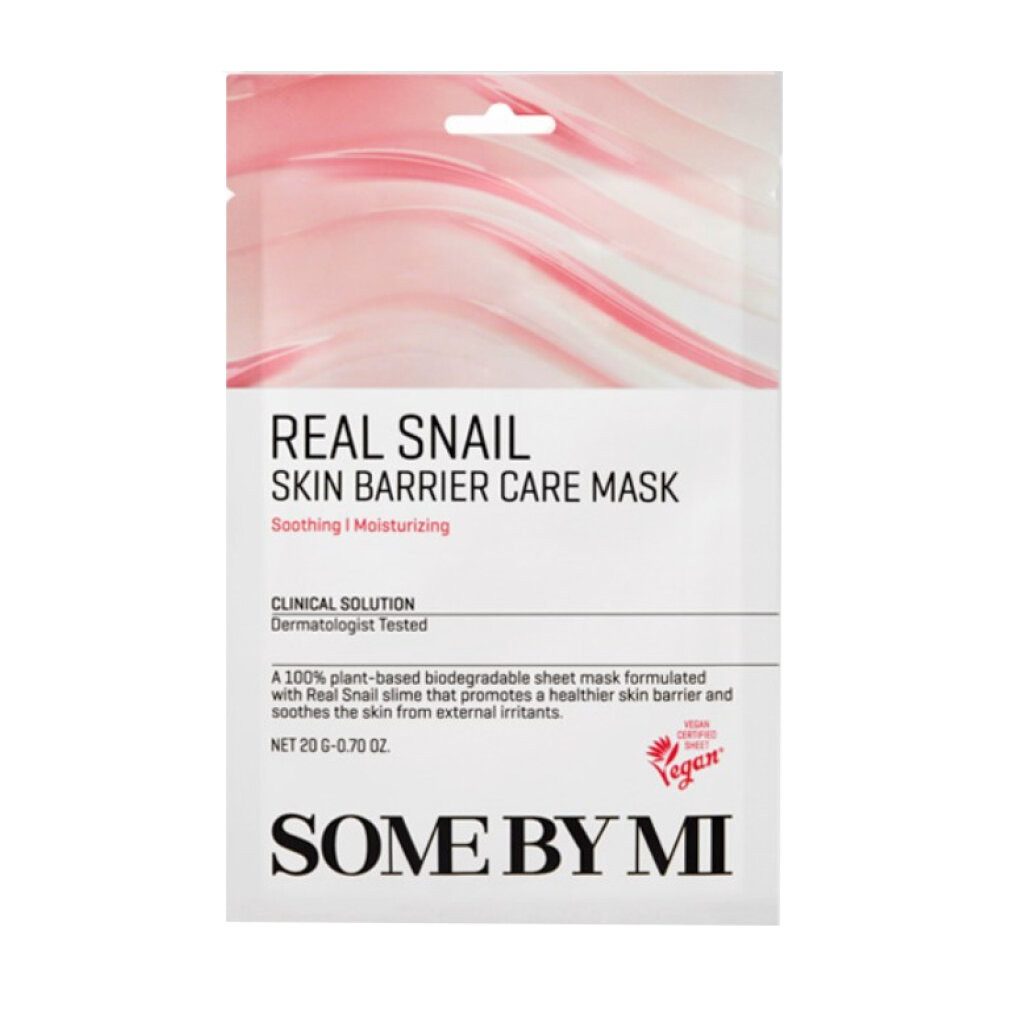 Some By Mi Gesichtsmaske Real Snail Hautbarriere-Pflegemaske