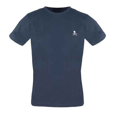 PHILIPP PLEIN T-Shirt Basic dunkelblau