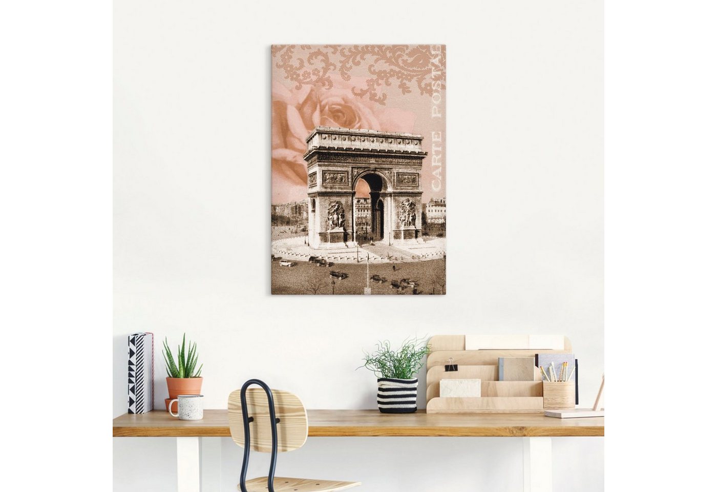 Artland Wandbild »Paris - Triumphbogen«, Gebäude (1 Stück), in vielen Größen & Produktarten - Alubild / Outdoorbild für den Außenbereich, Leinwandbild, Poster, Wandaufkleber / Wandtattoo auch für Badezimmer geeignet-kaufen
