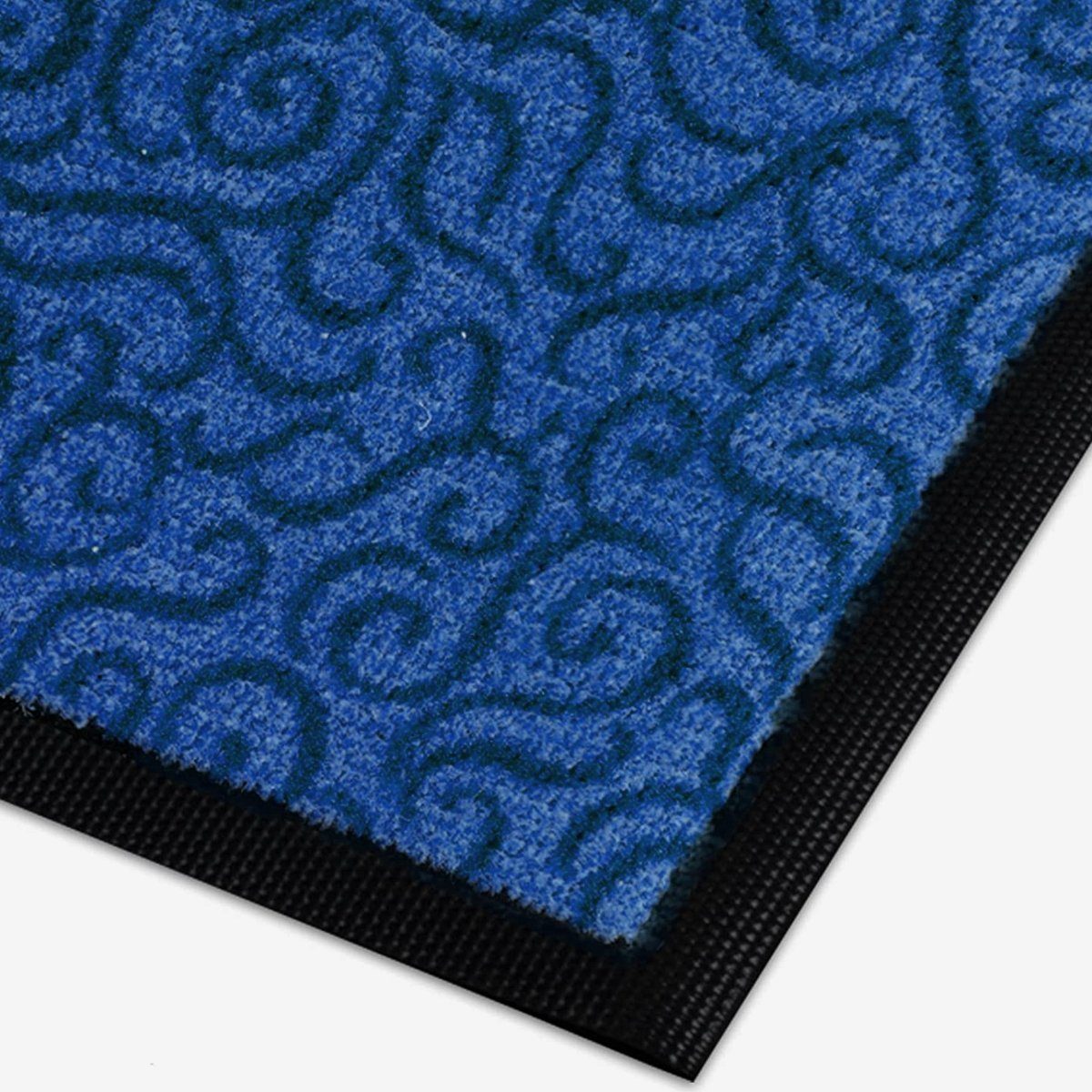 Größen, Höhe: Brasil Sauberlaufmatte Farben Fußmatte 6.5 Floordirekt, & Blau mm Viele Fixgrößen,