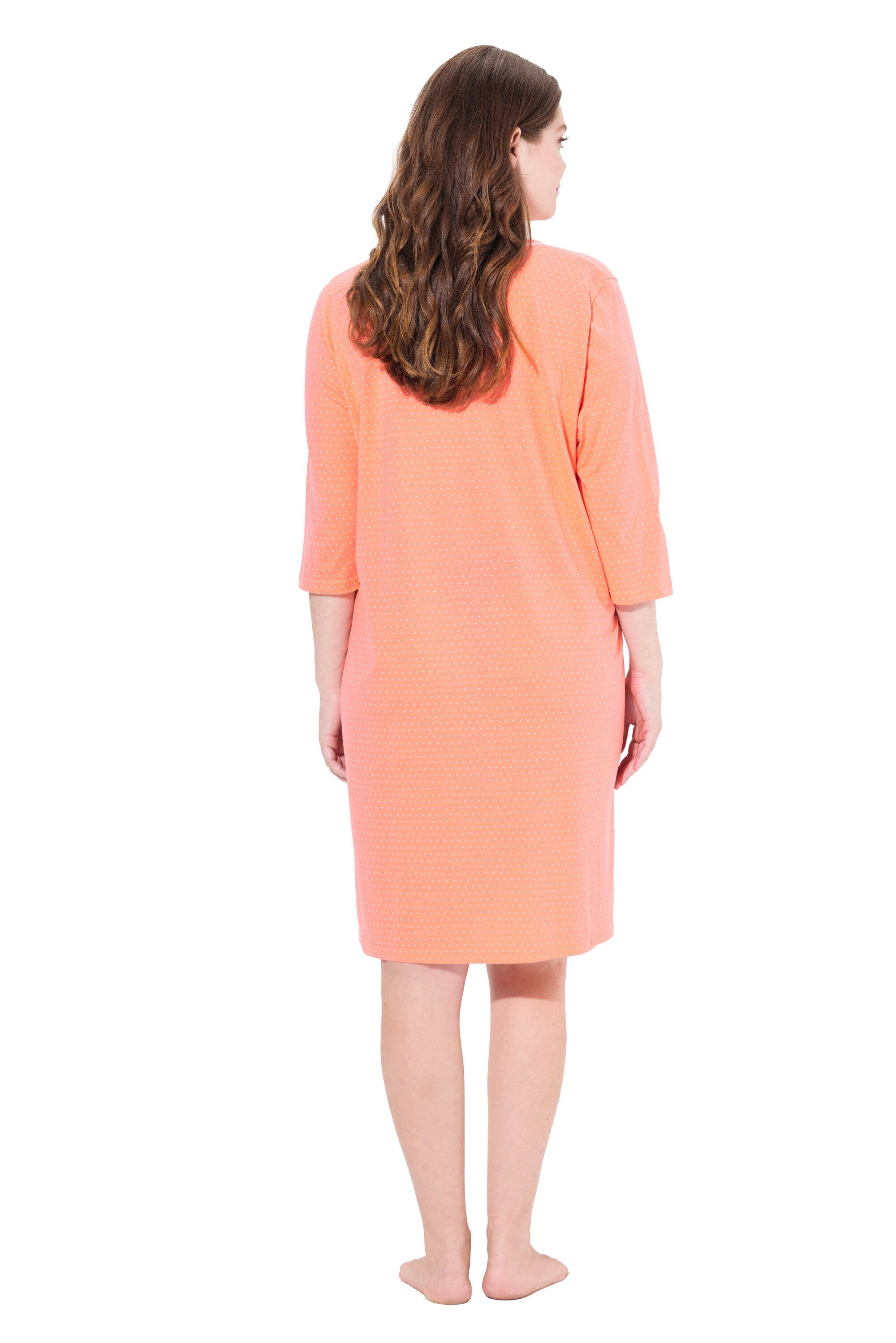 Ulla Popken Bigshirt Bigshirts 2er-Pack Rundhals/ V-Ausschnitt 3/4-Arm
