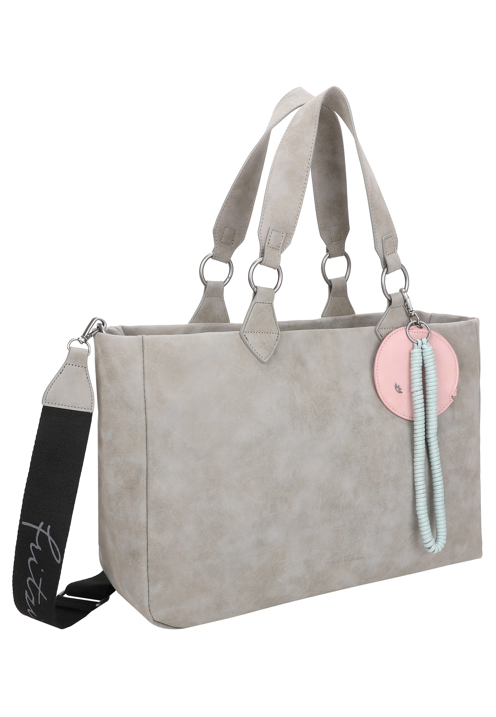 Fritzi aus Preußen Henkeltasche Izzy Vintage, mit Taschen-Anhänger und Schlüsselschlange
