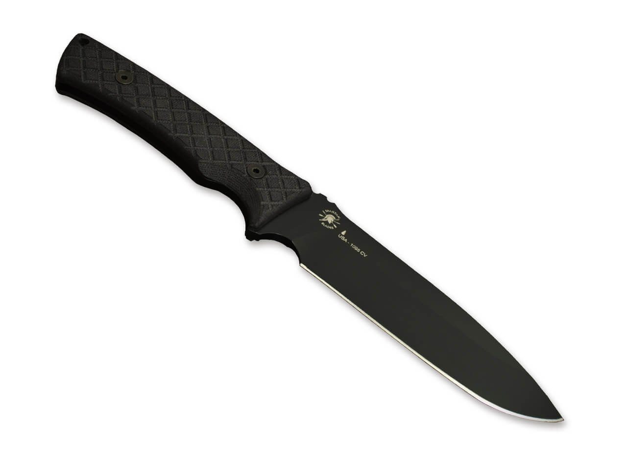 Spartan Survival Knife Spartan Blades Damysus Micarta Black feststehendes Messer mit Scheide