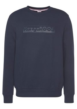 KangaROOS Sweatshirt mit großem Logofrontprint