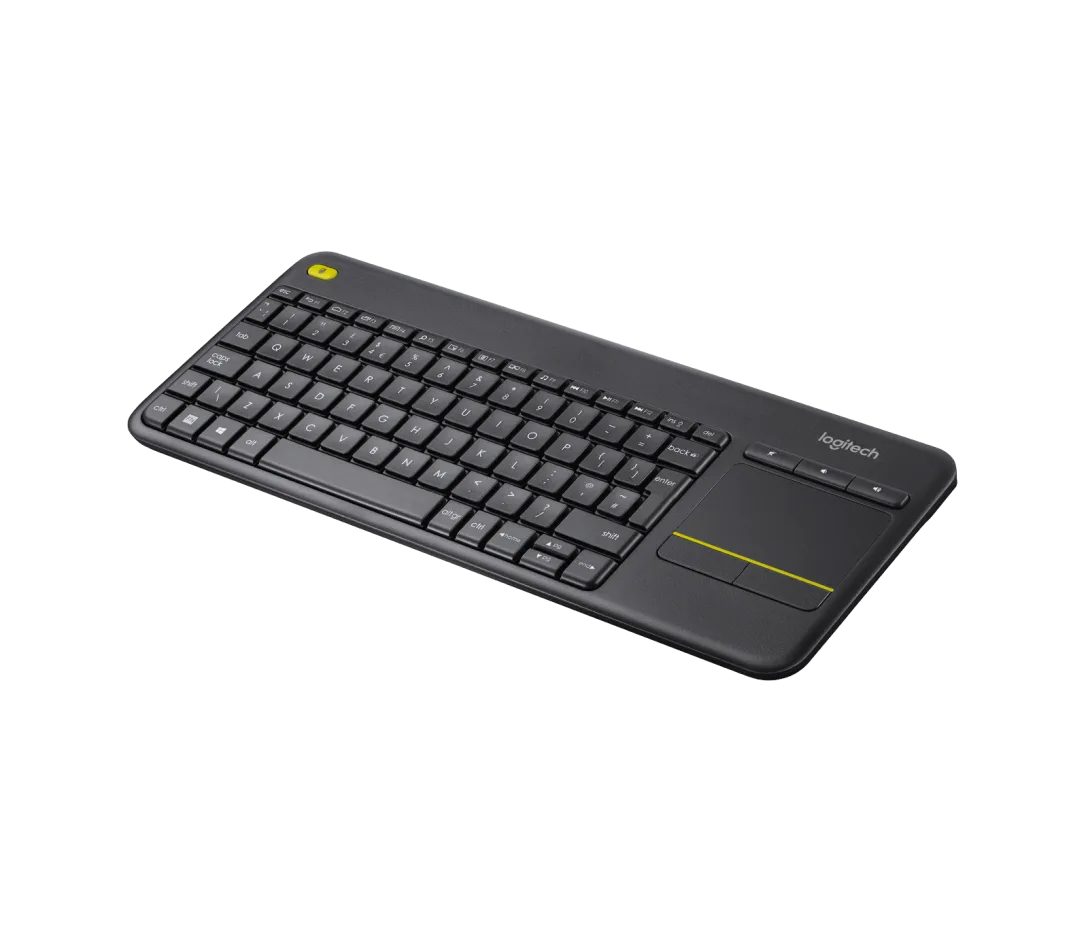 Logitech Wireless Touch Keyboard K400 Plus US-INT'L-Layout Tastatur- und Maus-Set