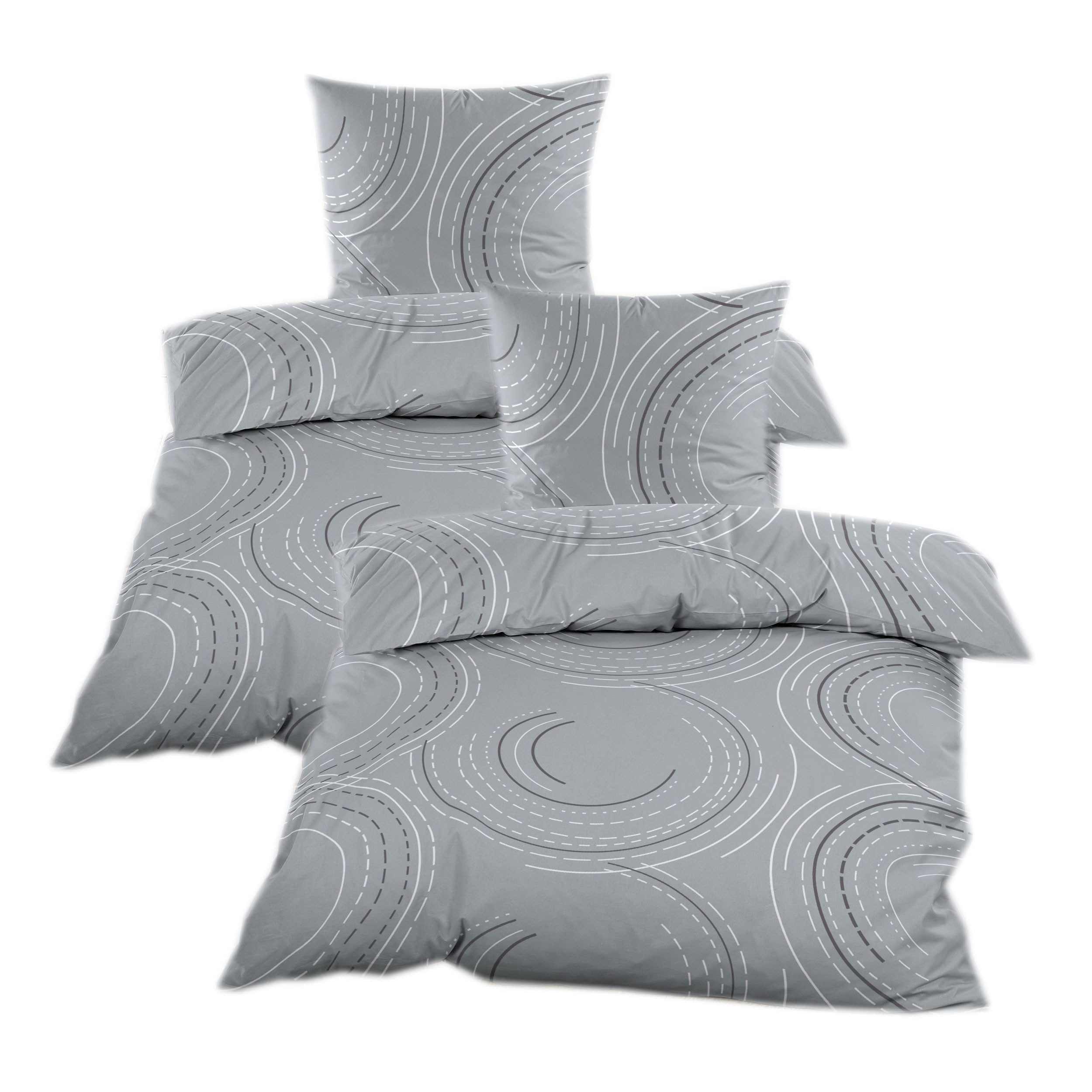 Casa Colori Bettwäsche Microfaser Fleece Wintergarnitur 135x200 cm kuscheli günstig online kaufen