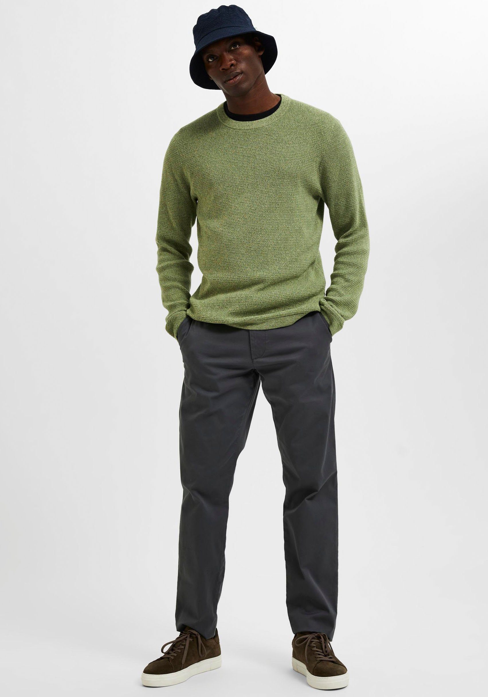 Selected Chinos SLH175-SLIM NEW MILES FLEX PANT NOOS Baumwollmischung, slim fitslim fit