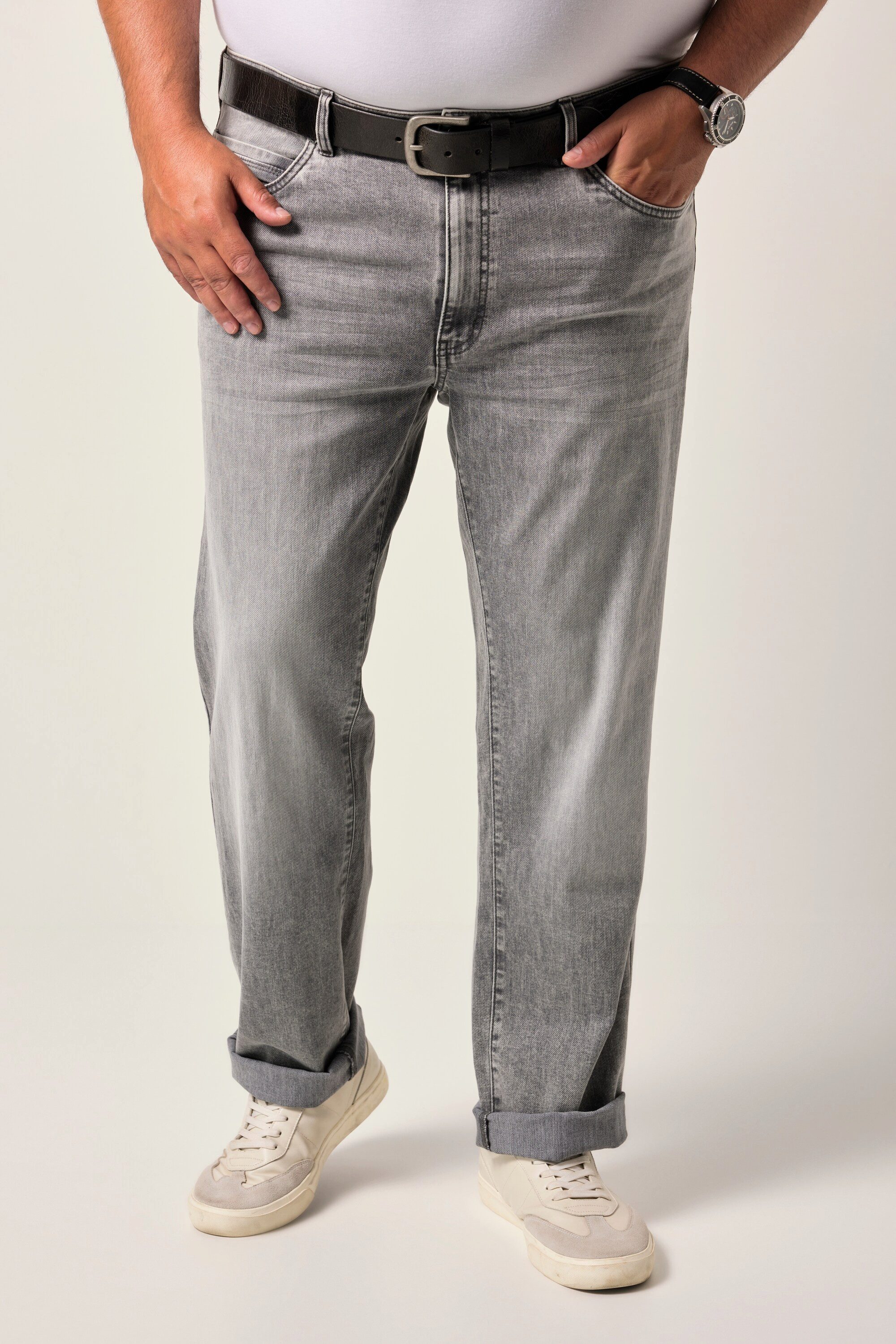 Men Plus 5-Pocket-Jeans Men+ Jeans Regular Fit 5-Pocket bis 72/36 günstig online kaufen