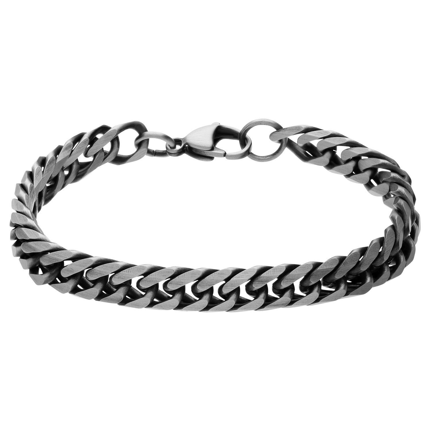 LUCARDI Gliederarmband Armband - Stahl - Silber - Kinder