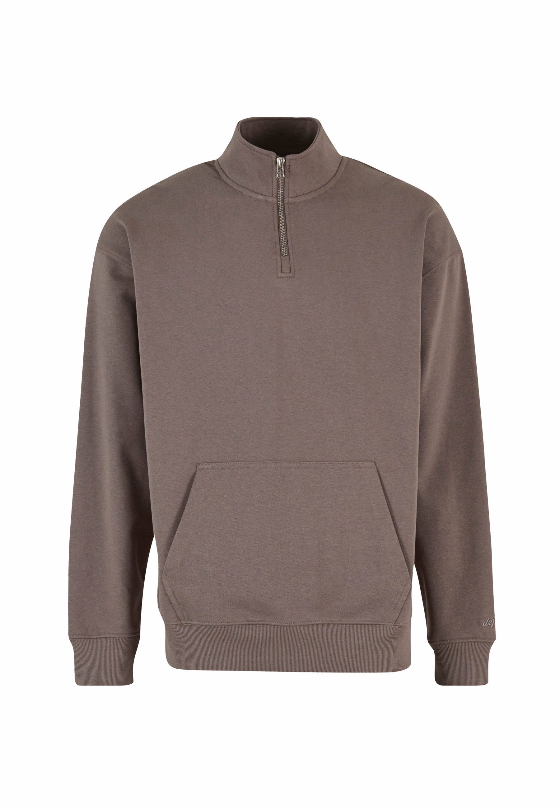 DEF Sweater DEF DEF Zipper Crewneck (1-tlg)