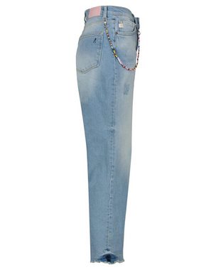 Goldgarn 5-Pocket-Jeans Damen Jeans LINDENHOF Wide Leg (1-tlg)