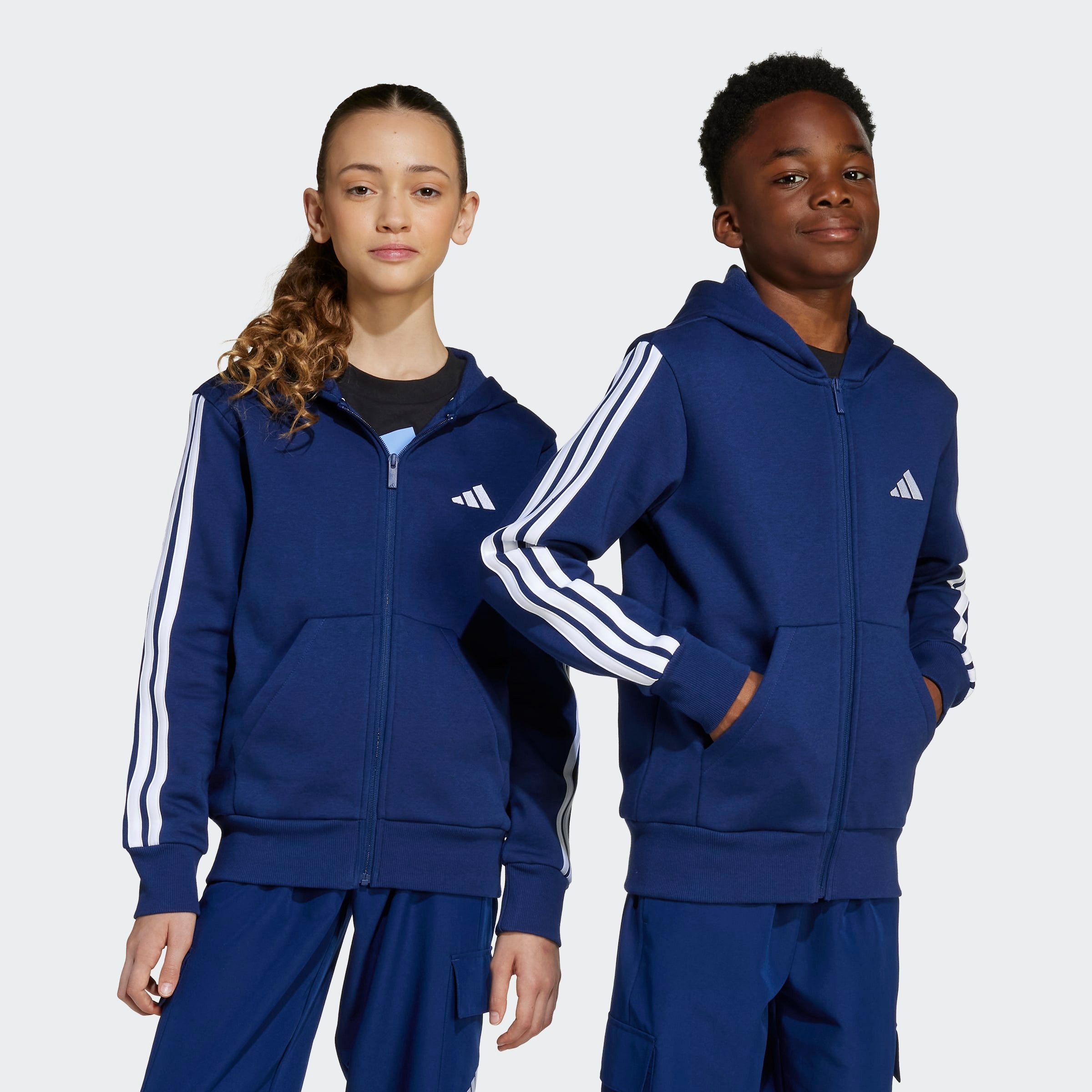 adidas Sportswear Kapuzensweatjacke J 3S FL FZ HD