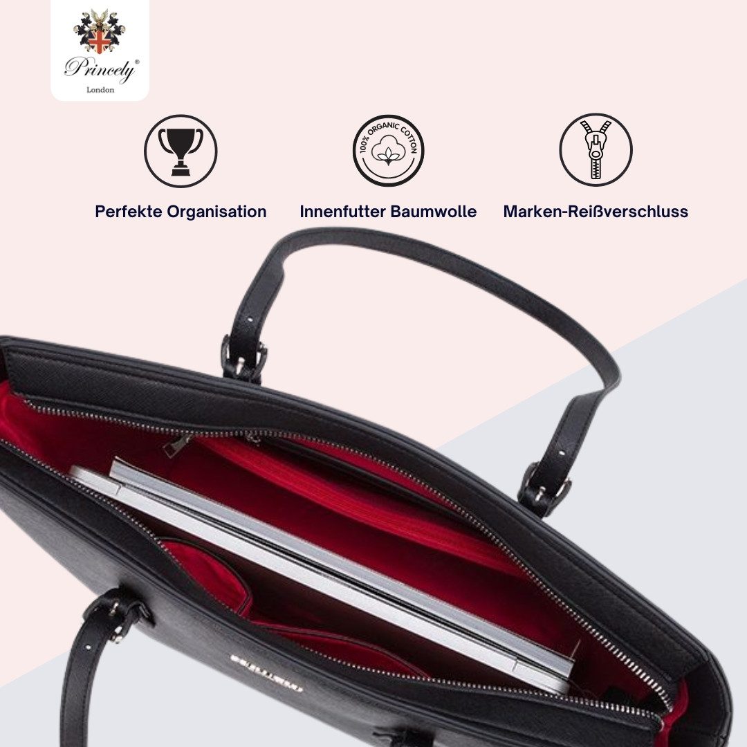 Princely London Shopper Beverly Large - Passend für DinA4 Ordner