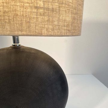 etc-shop LED Tischleuchte, Tischleuchte Beistelllampe Schreibtischlampe Nachttischlampe Keramik