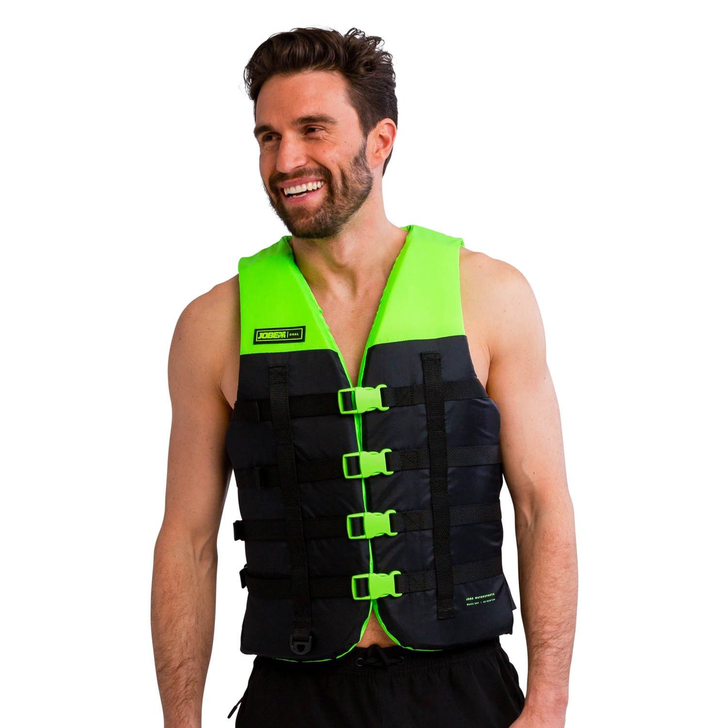 Jobe Schwimmweste Jobe Dual Life Vest Schwimmweste Bootsweste Wasserski Unisex green -