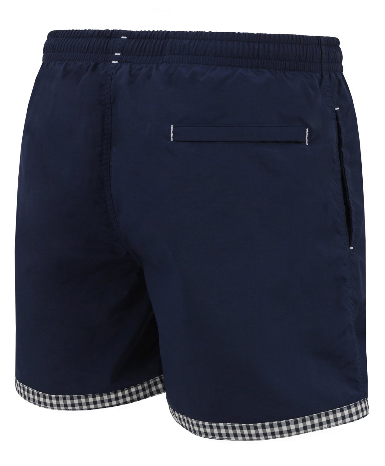 Mount Swiss Badeshorts Mount Swiss hochwertige Männer Badehose LUKAS mit Sun-Protection I (1-St)